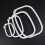 Hoop Broderie ABS Beige Élastique Pour Tissu Lin Coton 6