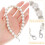 1Pièces Bandoulière Blanche Pour Sac Accessoires Mode 8