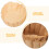 100Pcs Coffee Baking Paper Cups Nonstick Basques Cake Liners Oven Safe 9