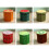 Obstfußhocker Ananas Design Mehrfarbig Faltbar 2