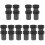 20Pcs Black Positioning Workbench Pegs Durable Aluminum Planing Plugs 4