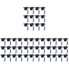 48St Afstudeerhoedje Mini Flessenstopper Feest Decoratie Set