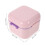 4Pcs Plastic Nail Storage Box Assorted Colors for Home Manicure Tools 3