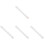 4St Baby Groeimeter Canvas Roze Kinderkamer Meetlat 1