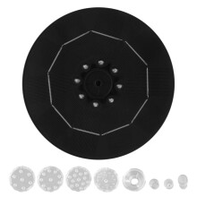 18CM LED-Zonne-Fonteinpomp met 3000mAh Batterij 3,5W 6 Sproeiers Fonteinpomp voor Vogelbad Tuin Waterfietsen