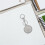 Silver Portable Pill Keychain Durable Metal Pocket Pill Organizer 5
