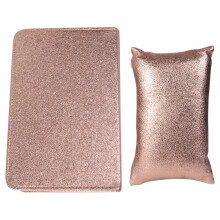 2St Gouden Handkussen PU Inklapbaar Nagelstudio Armsteun