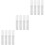 12Pcs White Lip Gloss Tubes Plastic Subpackaging Bottles for Lip Balm 5