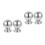 4Pièces Embouts Boules Pour Rampe Acier Inox Décoration 7