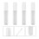 12Pcs White Lip Gloss Tubes Plastic Subpackaging Bottles for Lip Balm 9