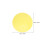 5Pcs Yellow Pet Color Changing Diffuser Film Sheets for Home Lighting 2