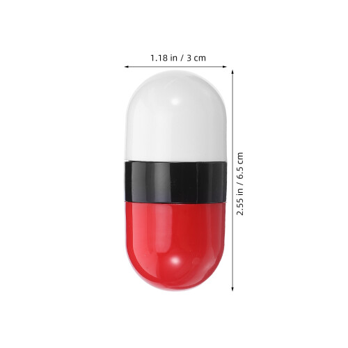 2Stk Adressblocker Roller Stempel Rot Mit 1