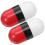 2Stk Adressblocker Roller Stempel Rot Mit 7