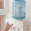ABS Aufsatz Weiß Für Wasserdispenser Mit Universeller Passform 4