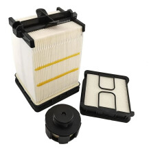 Filtro Aria Interno Ed Esterno con Tappo di Sfiato Olio Idraulico 7221934 7286322 6727475 Sostituisci per  T550 T590 S530 S550 S570