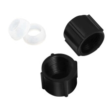 2 Pcs Drain Cap Seal Cover Low Point Drain Seal Cover 1/2 Inch Hot & Cold Water Lines for RV Travel Trailer