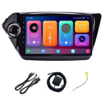 Für Rio 3 2011-2017 Android 14 Carplay Android Auto 9-Zoll-Autoradio Multimedia-Videoplayer Navigation WIF FM BT 2+32G