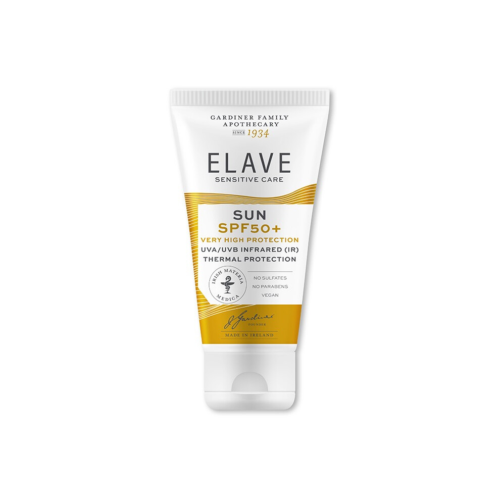 Elave Sensitive Sun (SPF 50+) High Protection |Glycerin (skin hydration) & Lightweight and comfortable  - 200ml