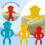 10pcs Set Reusable Multifunctional Sock Cleaning Tools Monkey Clips Colorful Sock Organizers Sorters Holders 6