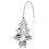 Portable Kitchen Infuser Mesh Loose Leaf Filter Stainless Steel Tea Infuser Multipack Tea Diffusers Christmas Tree Shaped Strainer With Chain Hook 3