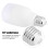 Adjustable Color Smart LED Bulb Dimmable LED Light Bulbs WiFi Controlled Smart Bulbs Voice Command Support Energy Efficient Lighting Seamless Setup 6