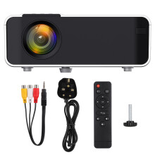 Wireless WiFi Connection Projector With Bluetooth Function, 1080P FHD4K Compatible Movie Device With Auto Focus And Eye-Safe Display Technology