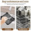 Protector Contra Salpicaduras para Freidora de Aire para , Protector Contra Salpicaduras de Silicona Reutilizable para Freidora de Aire, 3
