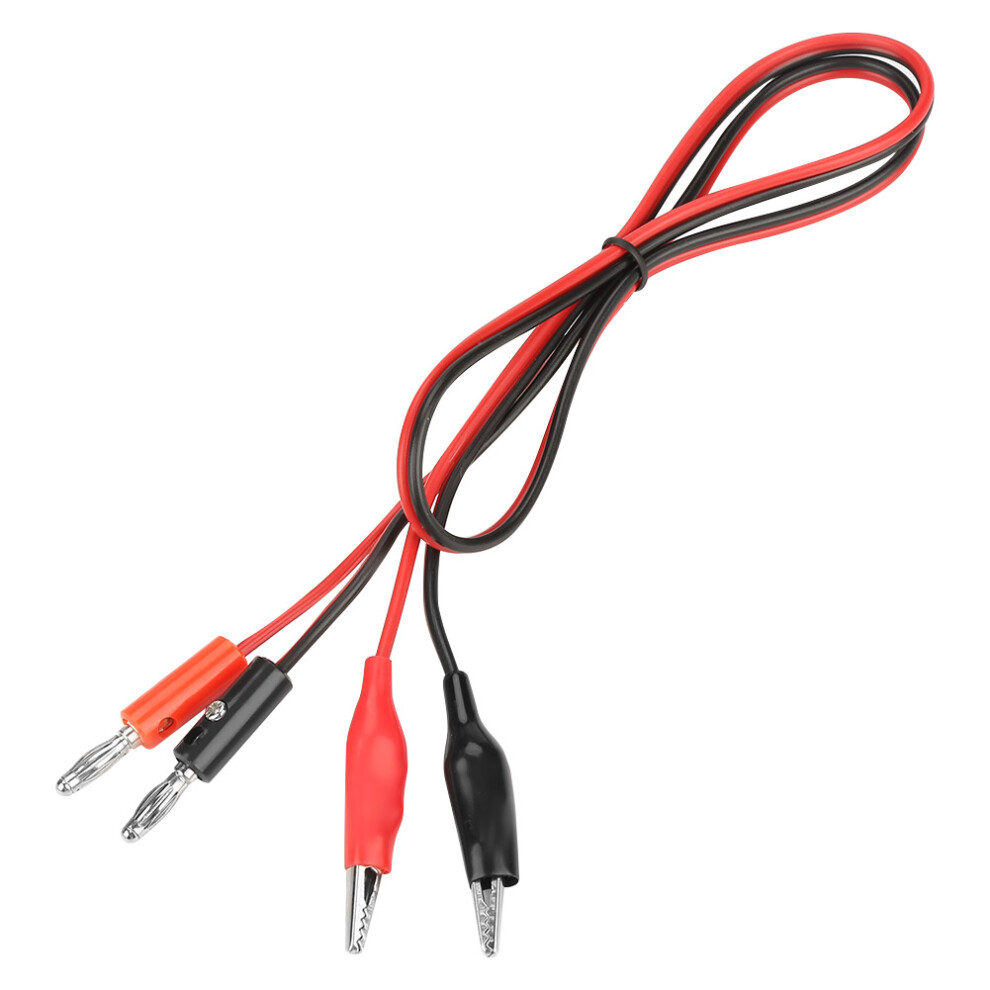 Current Testing Flexible Test Lead Banana To Crocodile Clip Electrical Test Equipment Accessory Voltage Measurement Multimeter Leads Automotive 9448483265683