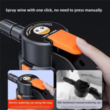 Car Wash Sprayer Electric Foam Sprayer Handheld Professional 2L Snow Foam Cannon Motorized for Cars Wash Car White