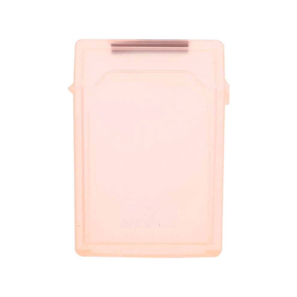 Photos - Other Furniture 2.in HDD SSD Protective Case Portable Protective Box Plastic Moisture-Proof SSD Hard Disk Protector Dustproof Orange