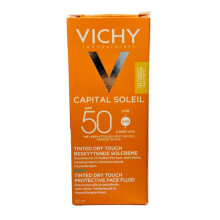 Vichy Capital Soleil (SPF50) BB Tinted Dry Touch Face Fluid |BB tinted formula helps even out skin tone - 50ml