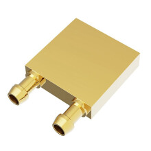 Copper Water Block SLT-ZT4040 CNC Machining Integrated Welding HighPressure Resistance for PC Gaming Cooling Building,A