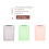 2.in HDD SSD Protective Case Portable Protective Box Plastic Moisture-Proof SSD Hard Disk Protector Dustproof Green 5