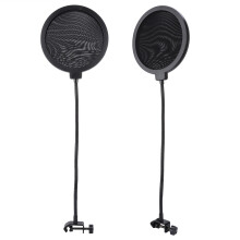 15,5 cm Mikrofon Pop-Filter Spritzschutz für Studioaufnahmen