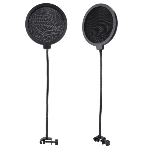 15,5 cm Mikrofon Pop-Filter Spritzschutz für Studioaufnahmen