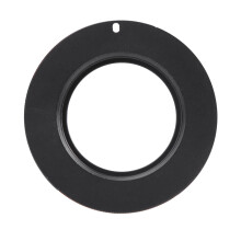 Objektivadapter i metall M42 till EF EF-S för Canon DSLR-kameror Manuell exponeringsjustering Slitstark struktur av hög kvalitet i aluminiumlegering