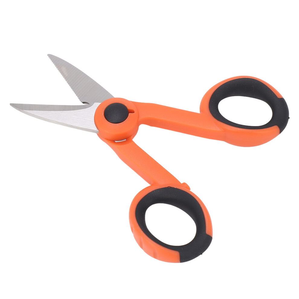 Stainless Steel Electrician Scissors, Ergonomic