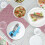 Cutlery Storage Bag Easter Bunny Cutlery Set Knife and Fork Bag Happy Easter Decorative Tableware Accessories 6