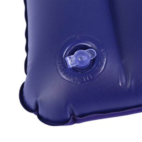 Flocking Surface Inflatable Travel Pillow