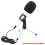 High Output Dynamic Microphone Feedback Rejection Cardioid Pickup Pattern USB Interface Plug And Play Durable Steel Mesh Construction Excellent Sound 6