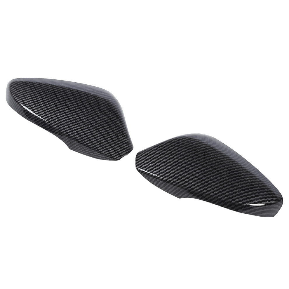 Rearview Mirror Cover Cap For Elantra 2010-2016 Carbon Fiber Look 7901387518894