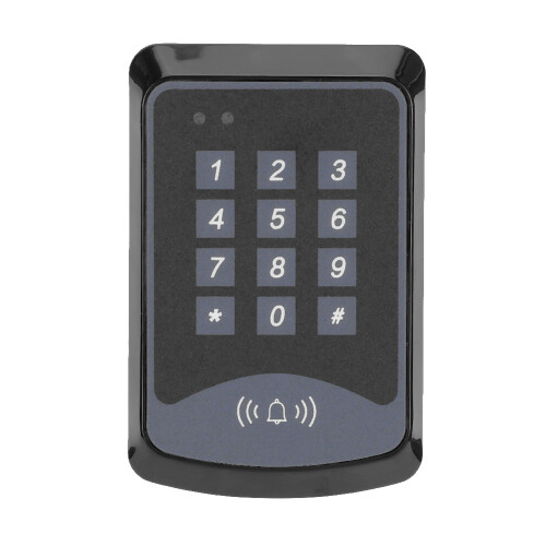 Controller di accesso intelligente con pannello touch digitale, supporto per sblocco tramite tessera RFID e password, integrazione con protocollo 1