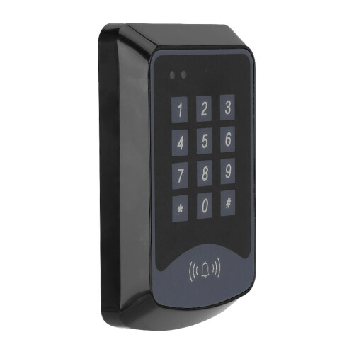 Controller di accesso intelligente con pannello touch digitale, supporto per sblocco tramite tessera RFID e password, integrazione con protocollo 2
