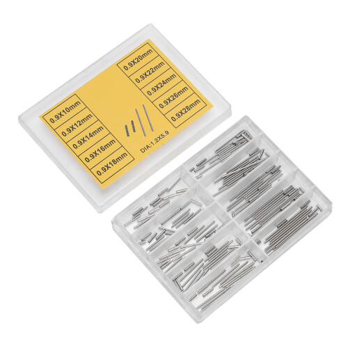 Stainless Steel Material Watch Band Spring Bars Rust Resistant Remover Repair Replacement Tool Set Versatile Application Easy To Install Double 2