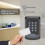 Controller di accesso intelligente con pannello touch digitale, supporto per sblocco tramite tessera RFID e password, integrazione con protocollo 7