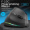 Rechargeable Wireless Vertical Mouse with Screen Display Ergonomic Mice 6 Button Programmable Gaming Mouse for Gamer 7