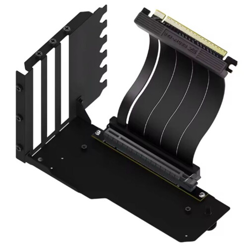 Vertical  Card Holder Kit with 15cm PCI-E 4.0 X16 Riser Cable Video Card Support Kit GPU Bracket Holder Black