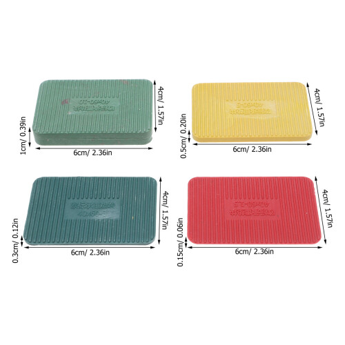 40Pcs Flat Plastic Window Frame Shims Door Glazing Spacers 1