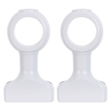 2Pièces Équerres Bois Pour Tringles Rideaux Chambre Résistantes
