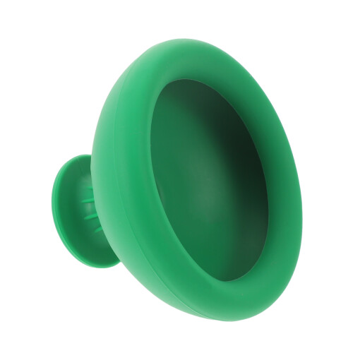 Cup Percussion Thoracique Silicone Vert Massage Doux Pour